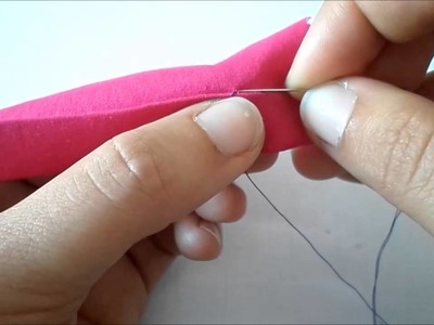 Dobladillo invisible a mano