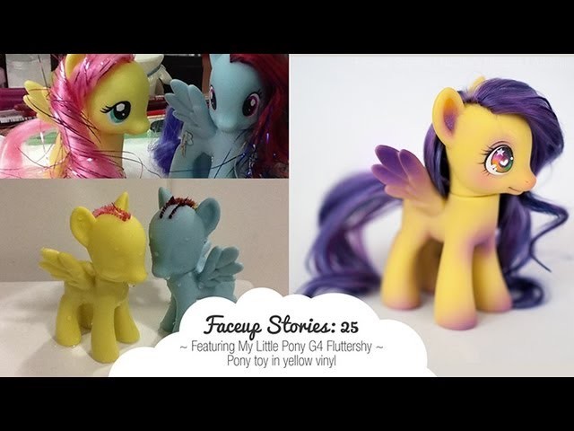 Faceup Stories: 25 { My Little Pony Fluttershy }