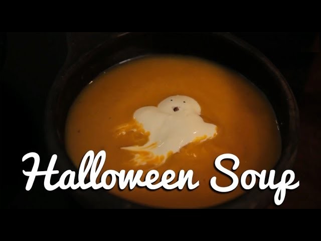 Halloween Soup to Scare Kids into Eating Veg!
