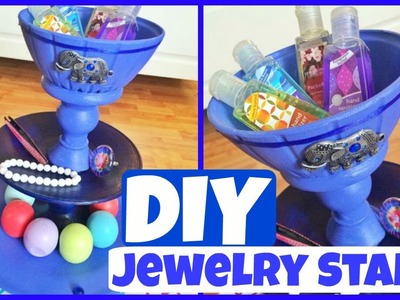 How To - DIY: Jewelry Stand! CHEAP + EASY!