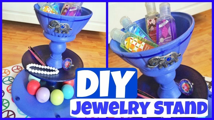 How To - DIY: Jewelry Stand! CHEAP + EASY!