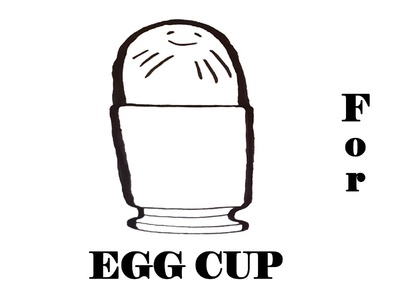 How to draw an EGG Cup with Pencil STEP BY STEP EASY-Egg holder, draw easy stuff but cool