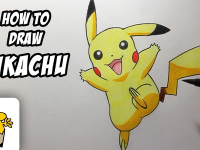 How to draw Pikachu [Pokemon] Drawing Tutorial