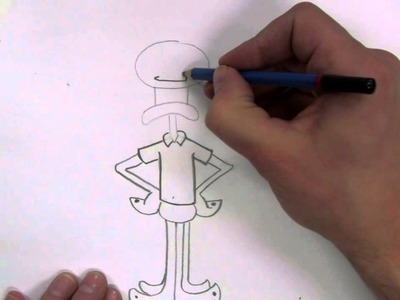 How To Draw: Squidward From Spongebob