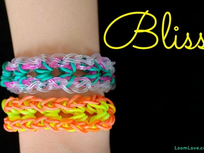 How to Make a Bliss Rainbow Loom Bracelet