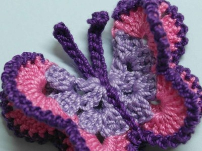 How To Make A Crocheted 3D Butterfly - DIY Crafts Tutorial - Guidecentral
