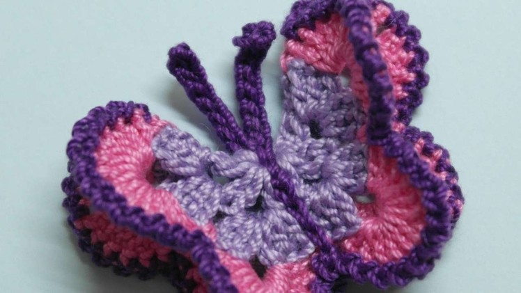 How To Make A Crocheted 3D Butterfly - DIY Crafts Tutorial - Guidecentral