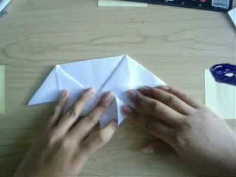 How to make a origami loving heart (heart with wings) valentines
