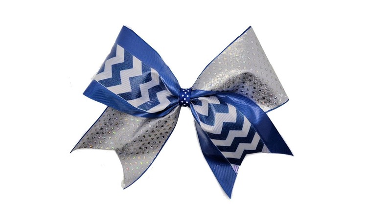 How To Make A Tick Tock Cheer Bow