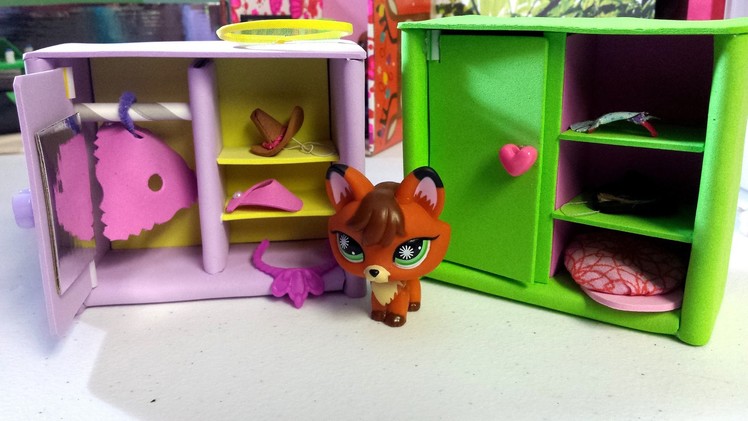 How to Make an LPS Wardrobe or Closet: Dollhouse DIY