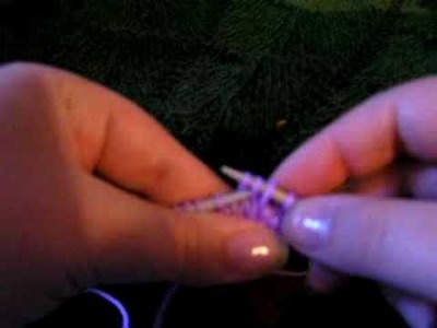 Knitting 3tog my way 2nd video