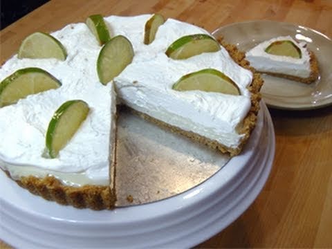 No-Bake Key Lime Pie from Scratch - Recipe Laura Vitale - Laura In The Kitchen Episode 58