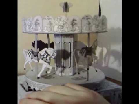 Paper Carousel - The Toy Shop paper model software