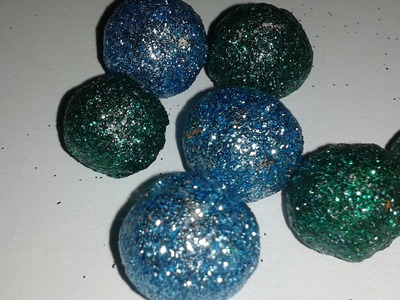 Paper Glitter Beads