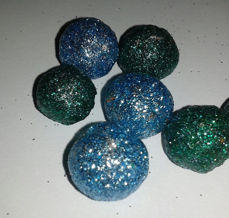 Paper Glitter Beads
