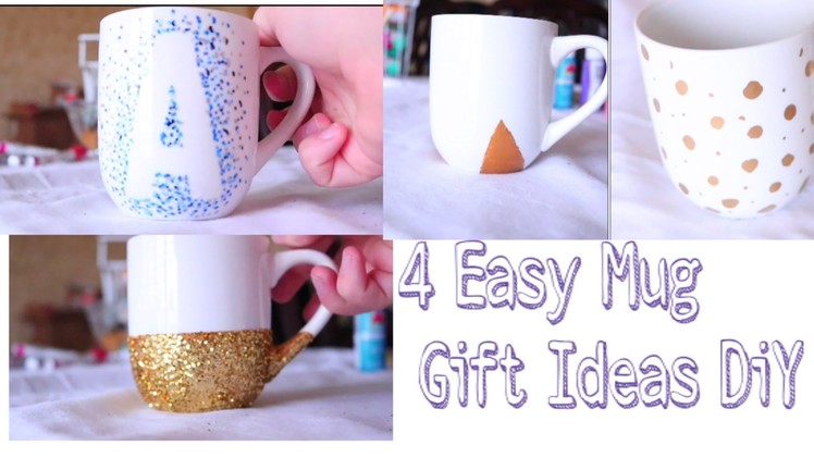 4 Easy Mug Gift Ideas - DiY