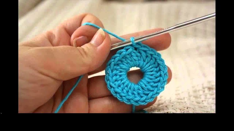 Crochet magic ring project