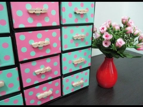 DIY : #104 Organizer From RECYCLED Drink Cartons ♥