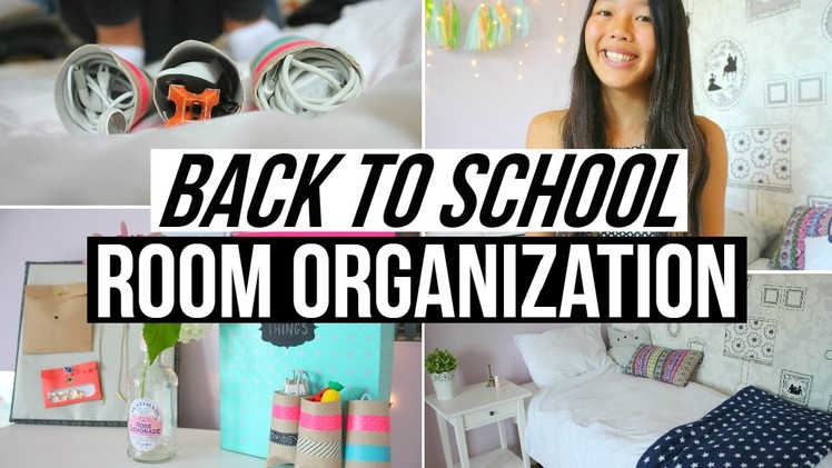 DIY Back To School Room Organization + Decor