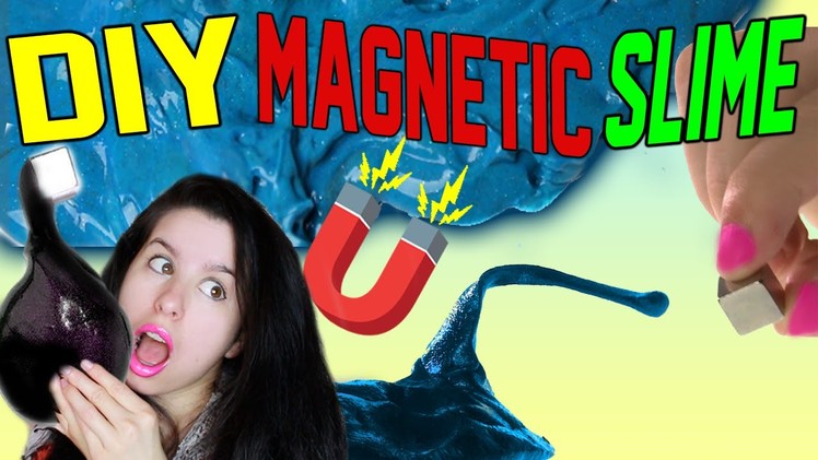 DIY Magnetic SLIME! | DIY Crazy Aaron's Thinking Putty! | Easy and Quick To Make!