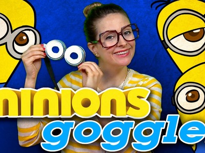 DIY Minions Goggles - Minions Crafts | Cool School Crafts with Crafty Carol