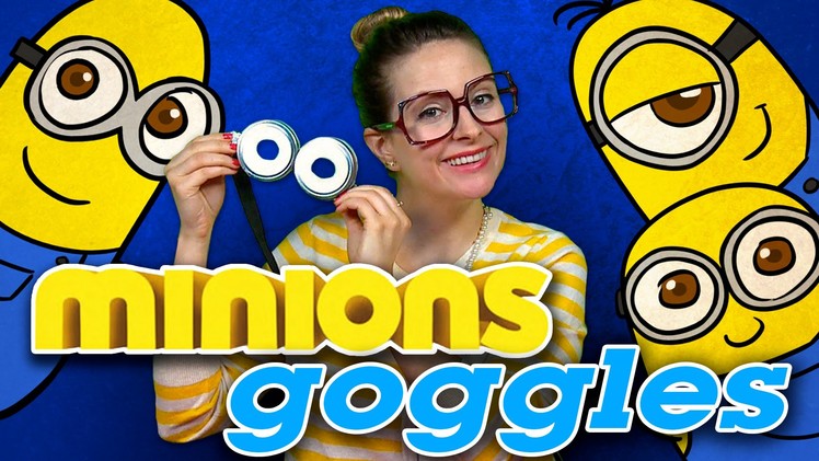 DIY Minions Goggles - Minions Crafts | Cool School Crafts with Crafty Carol