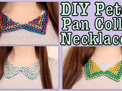 DIY: Peter Pan Collar Necklaces! FOR THE SUMMER!