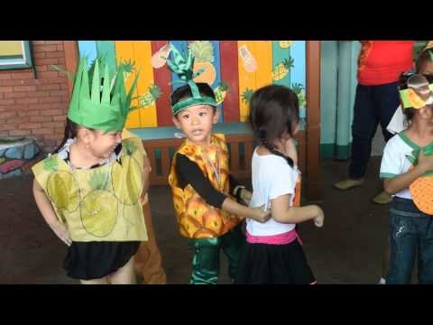 DIY PINEAPPLE COSTUME (ABC Learning Center Nutrition Month)