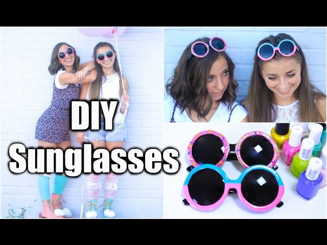 DIY Sunglasses Decor | Donuts and 2-Tone Styles