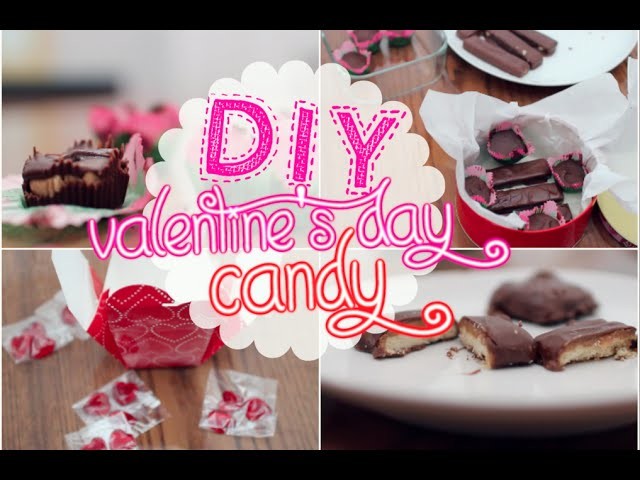 DIY Valentine's Day Candy! ♡ How To Make Your Own Candy Bars, Gummies and More!