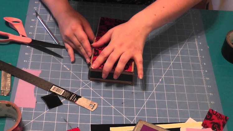 Duct Tape Deck Box with Dice Holder Tutorial
