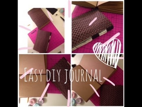 Easy DIY journal and Giveaway!! (Closed)
