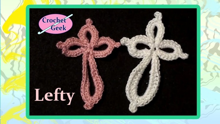 Eternity Cross Crochet Geek Left Hand Version CrochetGeek Crochet Geek