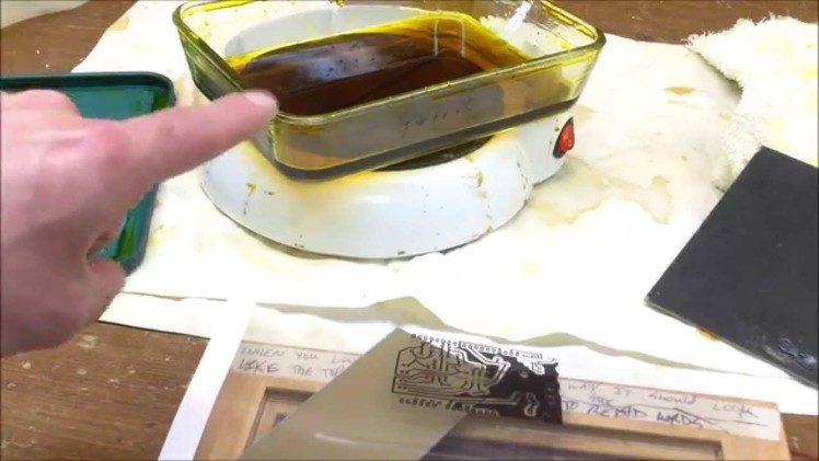 How To: DIY PCB Etching. Make PCB with Ferric Chloride