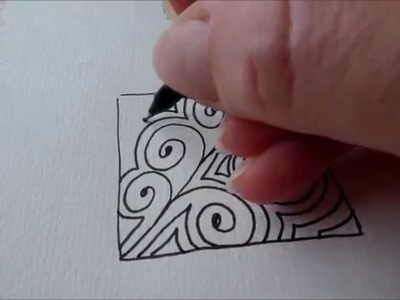 How to draw tanglepattern Opus