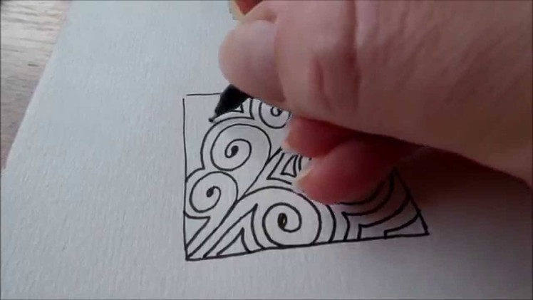 How to draw tanglepattern Opus