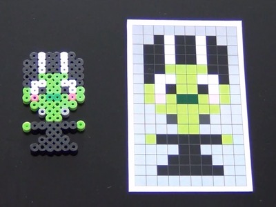 How to Make a Cute Perler Bead Frankenstein Bride