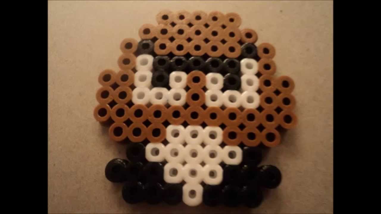 how-to-make-a-perler-bead-goomba