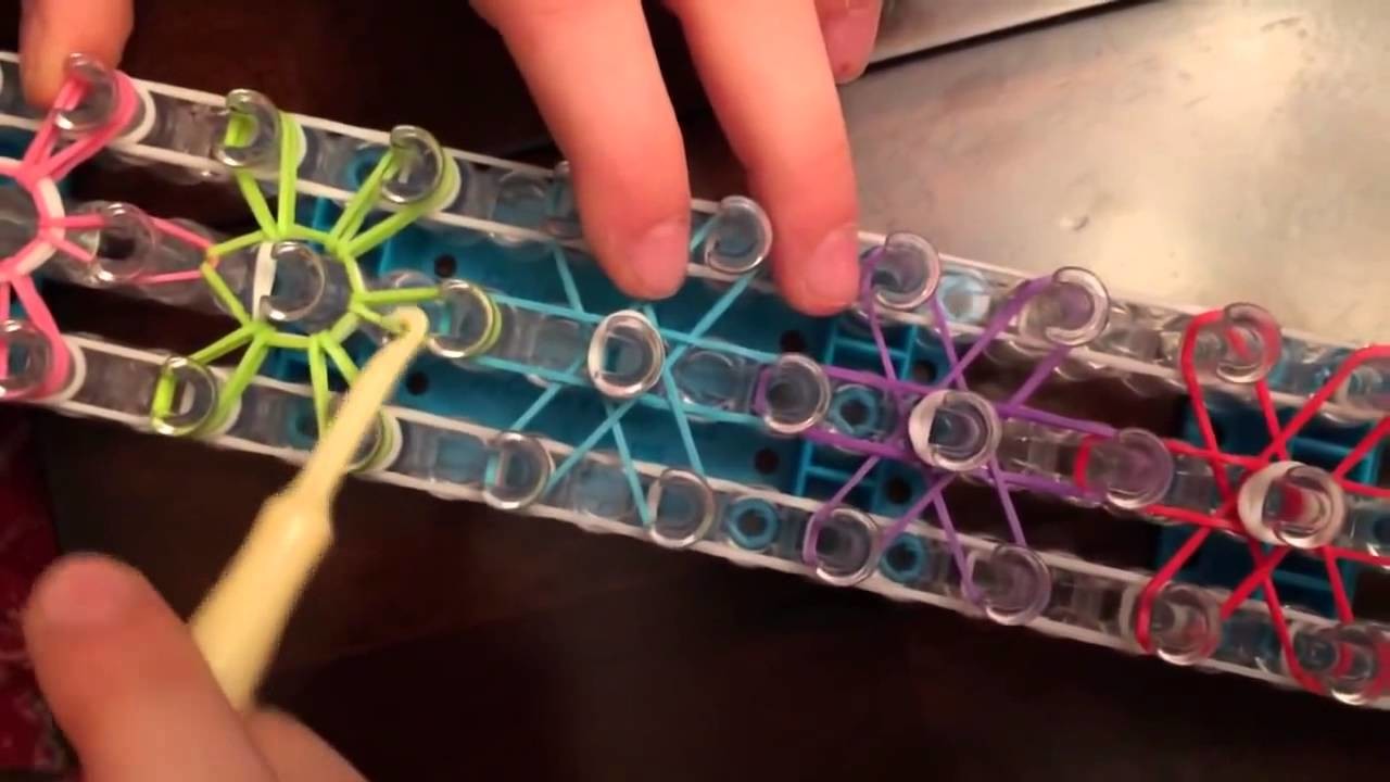 how-to-make-a-starburst-bracelet-rainbow-loom-easy-step-by-step