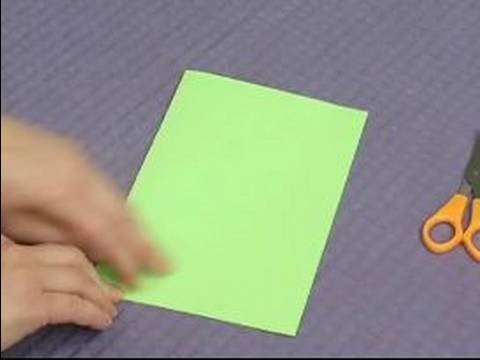 How to Make Pop-Up Cards & Envelopes : How to Make a Pop-Up Frog Card: Part 1