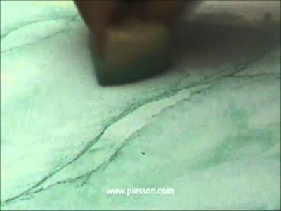 HOW TO MARBLE PAINT - PIASSON