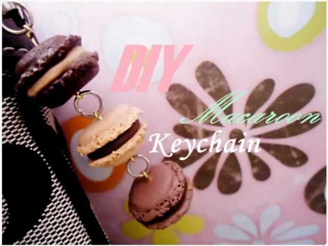 How to: Mini macaroon keychain