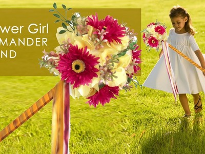 Kristen's Flower Girl Pomander Wand: DIY Wedding