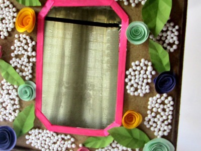 Make a Decorated Mirror Frame - DIY Home - Guidecentral