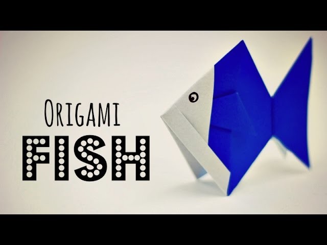 Origami fish instructions