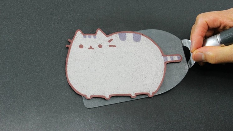Pancake Art - Pusheen Cat by Tiger Tomato