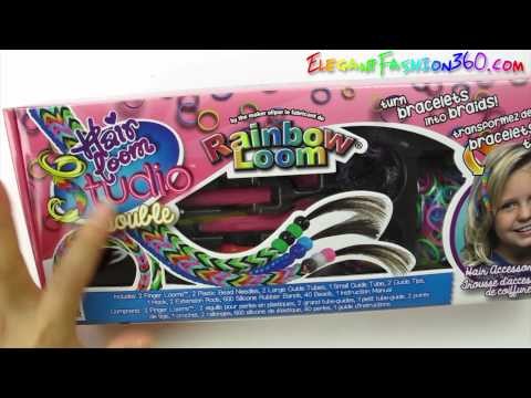 Rainbow Loom: Alpha Loom, Hair Loom studio Single and Double, 6Pin Expander Unboxing and Review