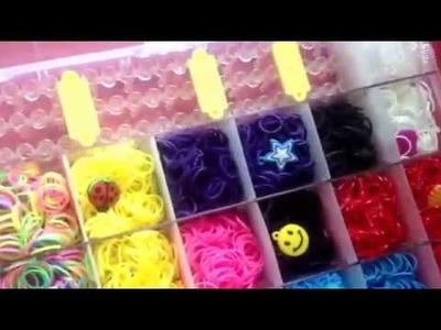 Rainbow loom band kit review loomband kit unboxing