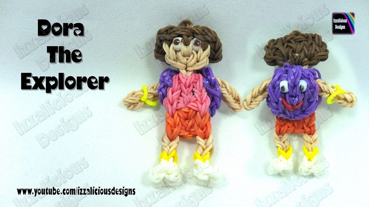 Rainbow Loom - Dora The Explorer Action Figure.Doll.Charm
