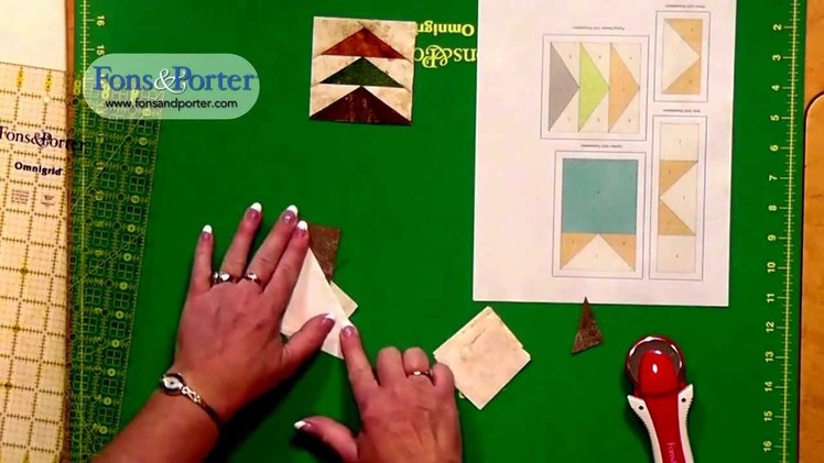 Sew Easy Lesson: Paper Foundation Piecing